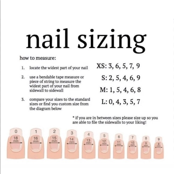 Jelly press on nails glitter - Picture 3 of 5